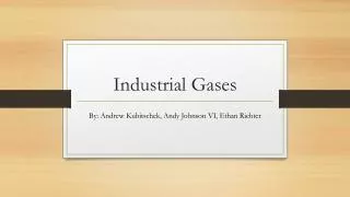 Industrial Gases