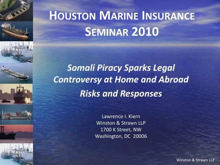 houston marine insurance seminar 2010