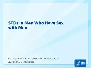 STDs in Men Who Have Sex with Men