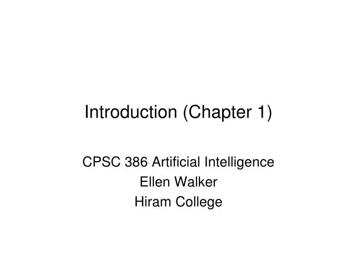 introduction chapter 1