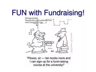 FUN with Fundraising!