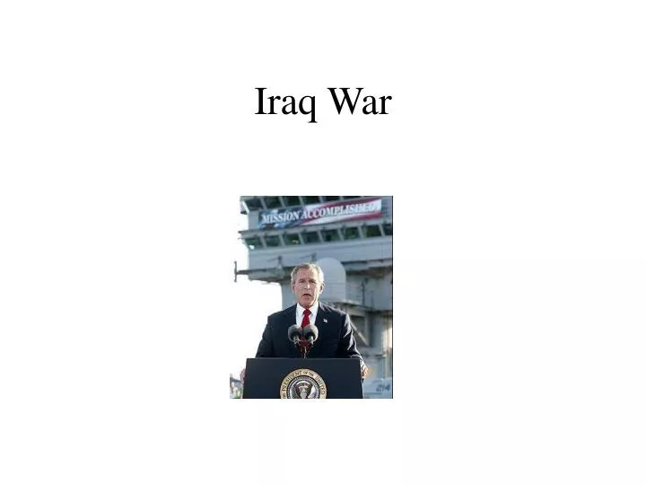 iraq war