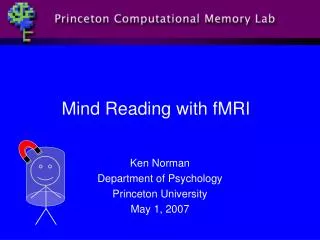 Mind Reading with fMRI