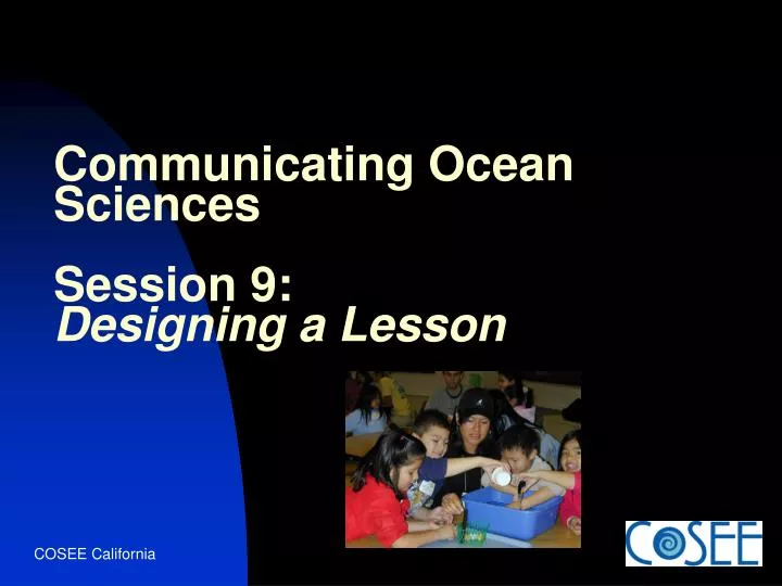 communicating ocean sciences session 9 designing a lesson