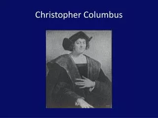 Christopher Columbus