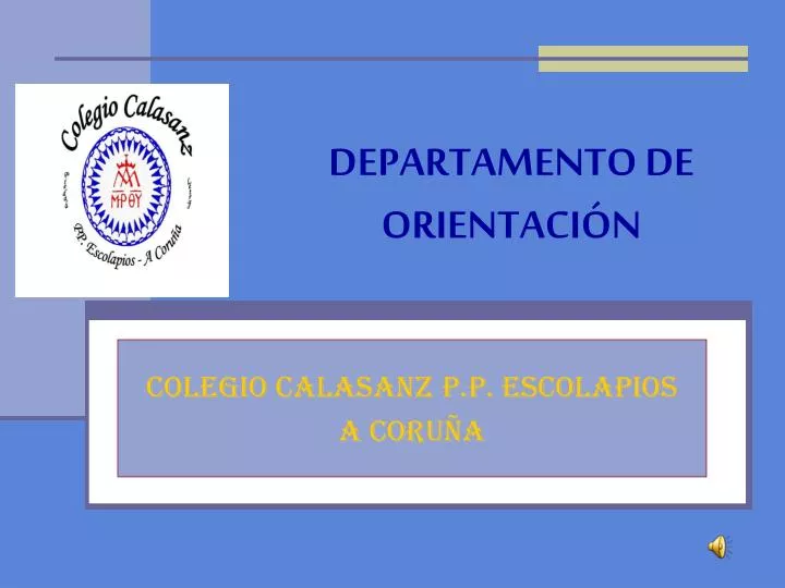 departamento de orientaci n