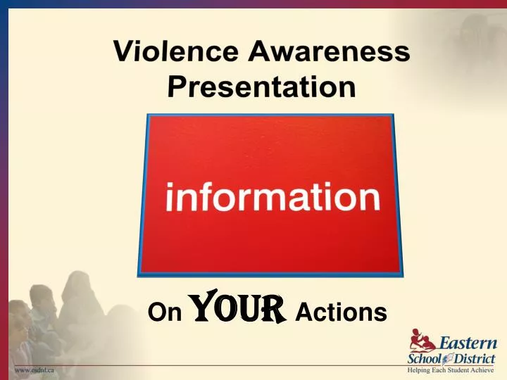 violence awareness presentation