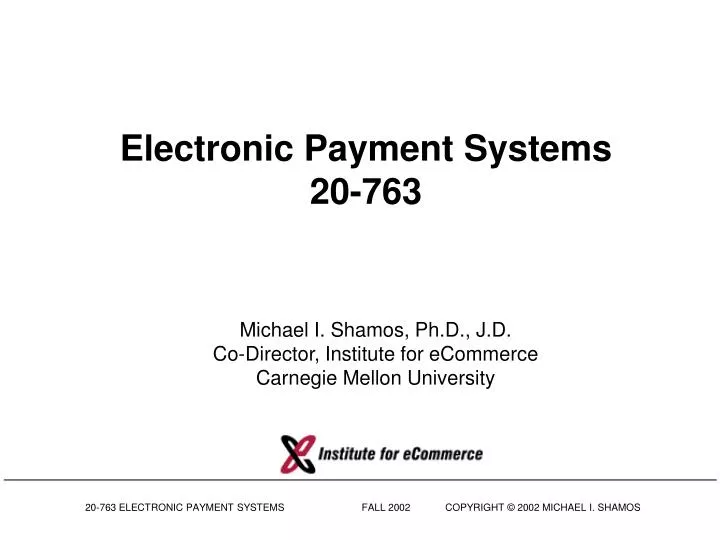 electronic payment systems 20 763