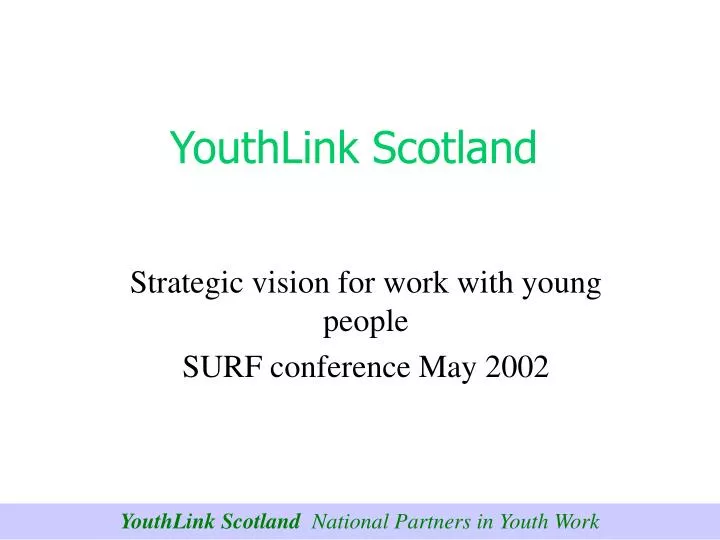 youthlink scotland