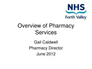 Overview of Pharmacy Services