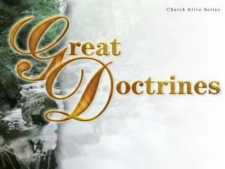 Great Doctrines