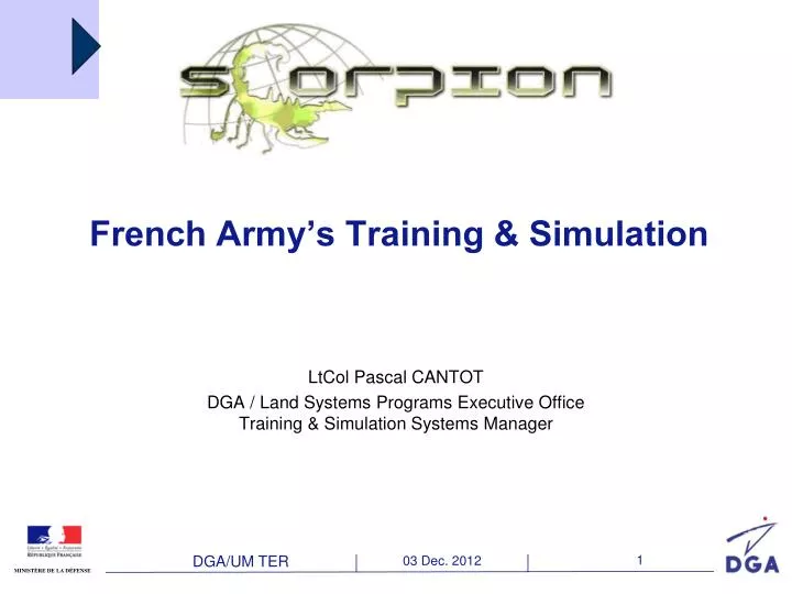 french army s training simulation