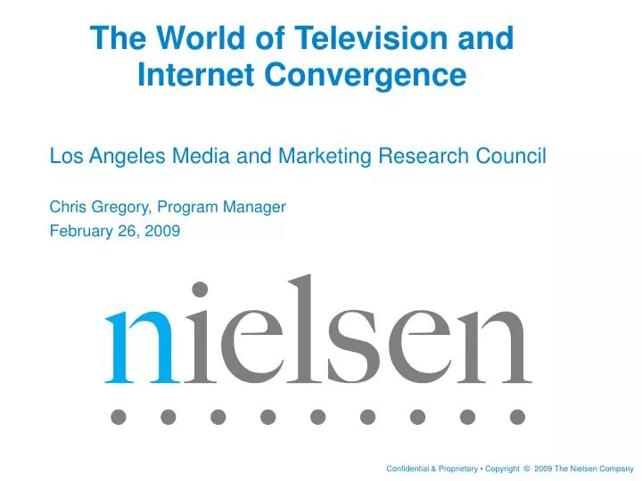 the world of television and internet convergence