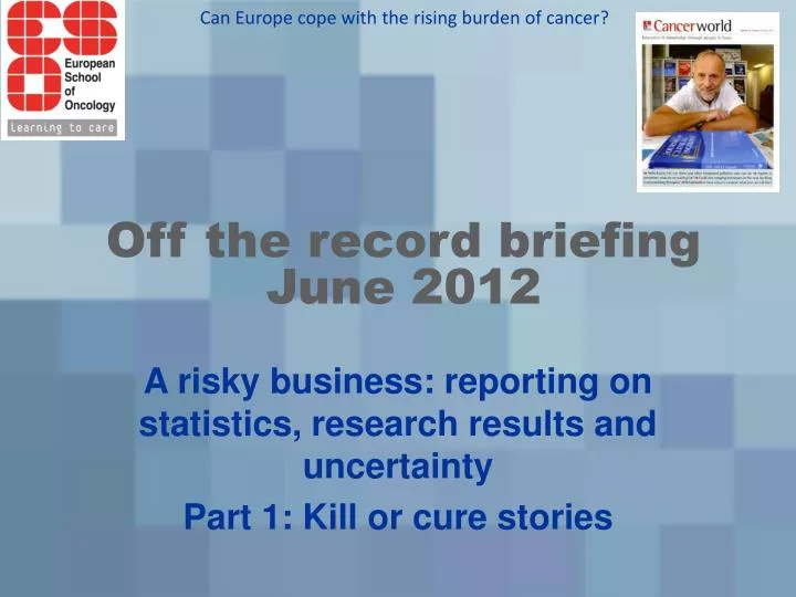 off the record briefing june 2012