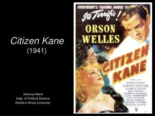 Citizen Kane (1941)