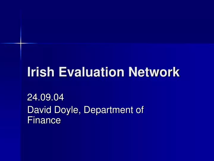 irish evaluation network