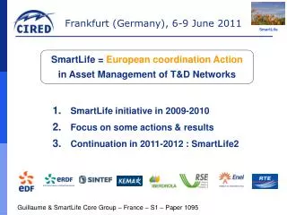 Guillaume &amp; SmartLife Core Group – France – S1 – Paper 1095