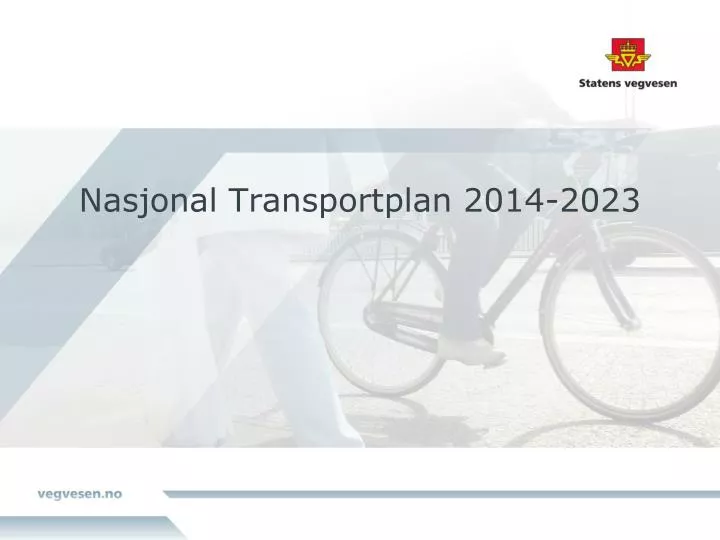 nasjonal transportplan 2014 2023