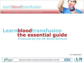 Learn blood transfusion