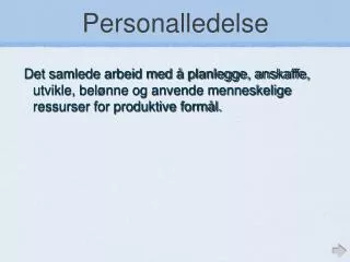 personalledelse