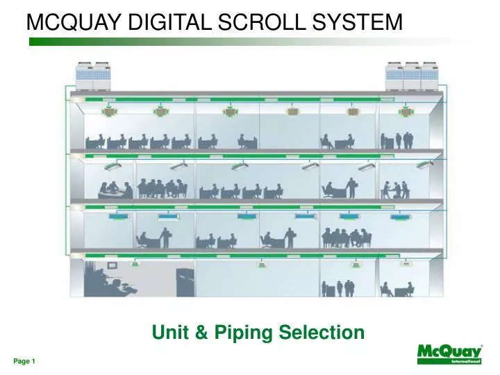 mcquay digital scroll system