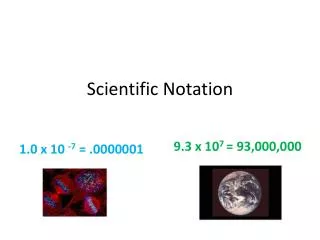 scientific notation