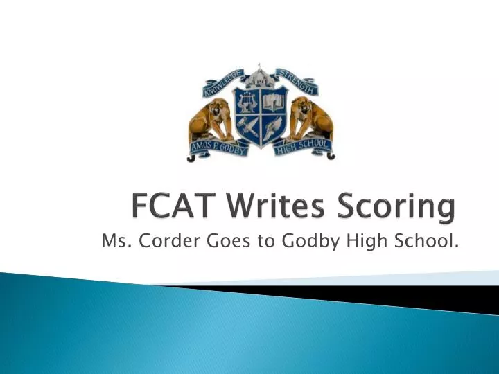 fcat writes scoring