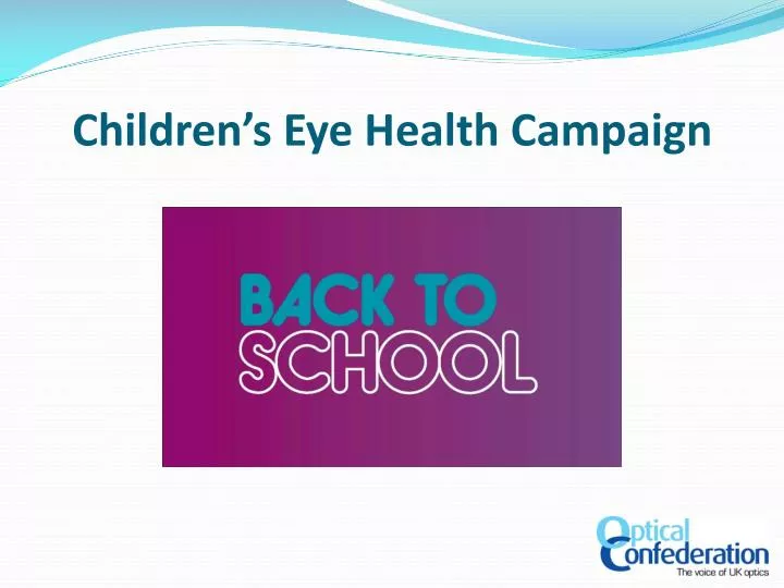 children s eye health campaign