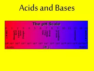 Acids and Bases