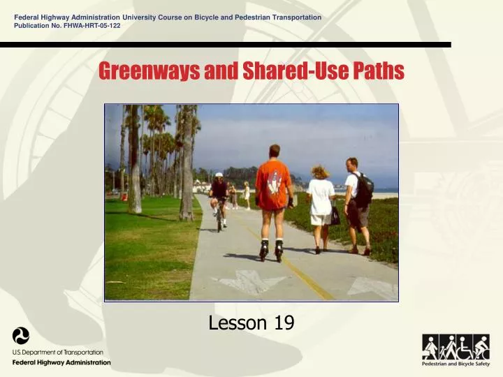 greenways and shared use paths