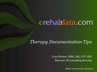 Therapy Documentation Tips