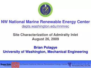 NW National Marine Renewable Energy Center