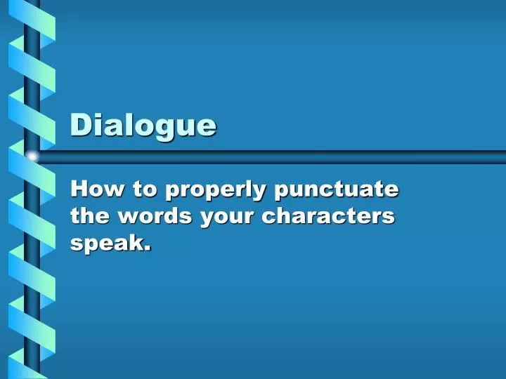 dialogue