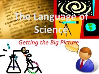 The Language of Science