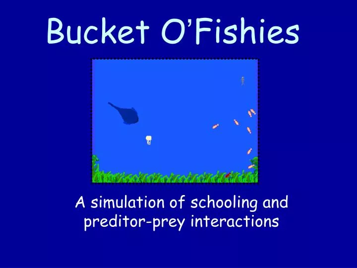 bucket o fishies