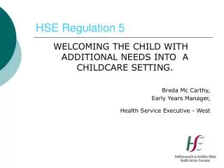 HSE Regulation 5