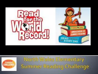 North Wales Elementary Summer Reading Challenge