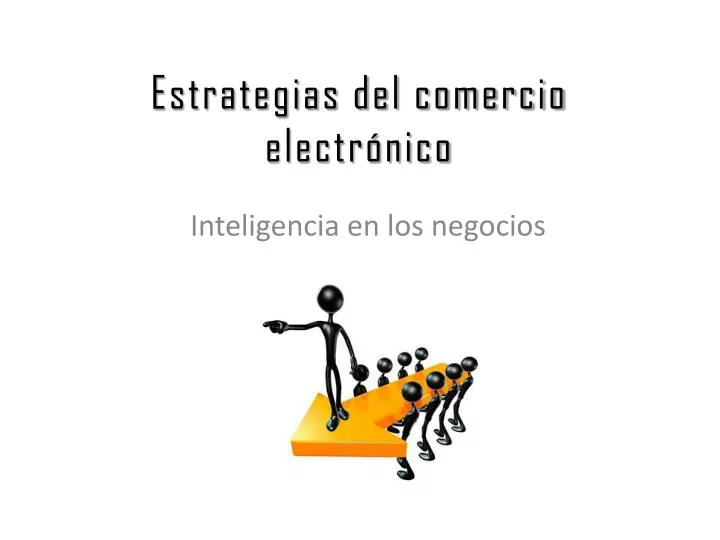 estrategias del comercio electr nico