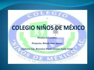 colegio ni os de m xico