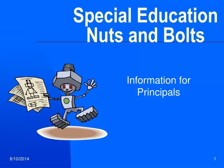 special education nuts and bolts
