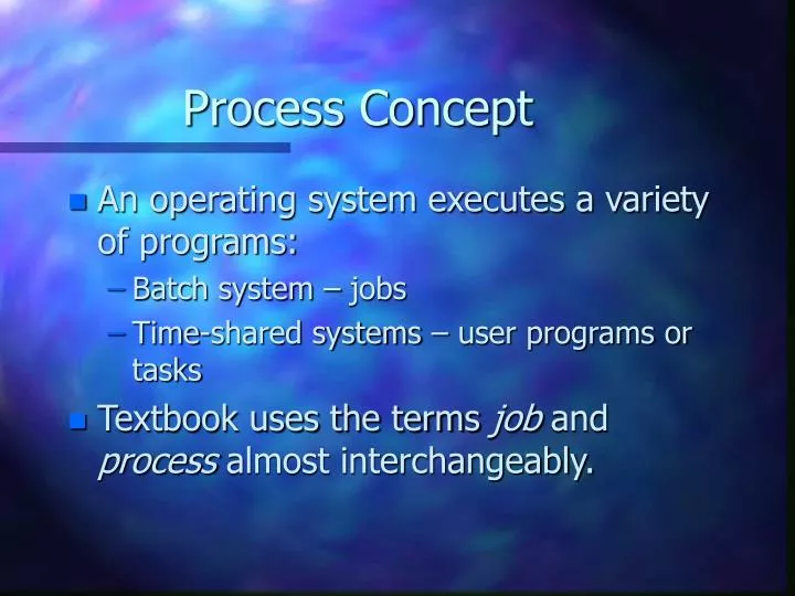 process concept