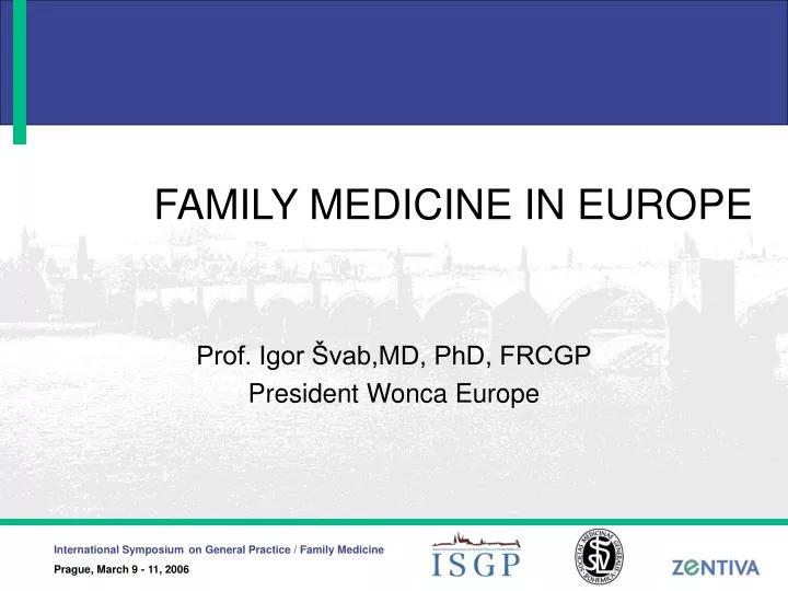 family medicine in europe