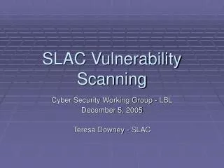 PPT - How Vulnerability Scanning Works PowerPoint Presentation, Free ...