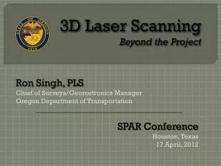 3D Laser Scanning Beyond the Project
