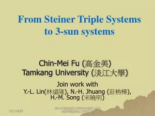 From Steiner Triple Systems to 3-sun systems