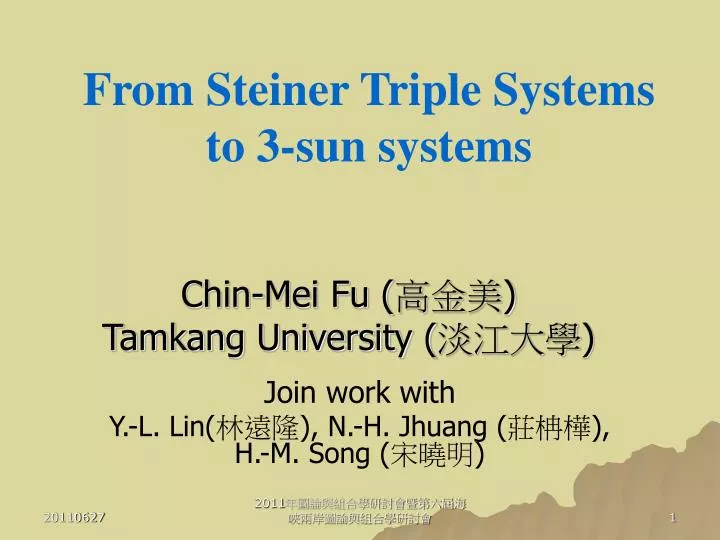 from steiner triple systems to 3 sun systems
