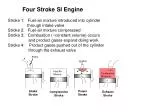 Four Stroke SI Engine - slide 1