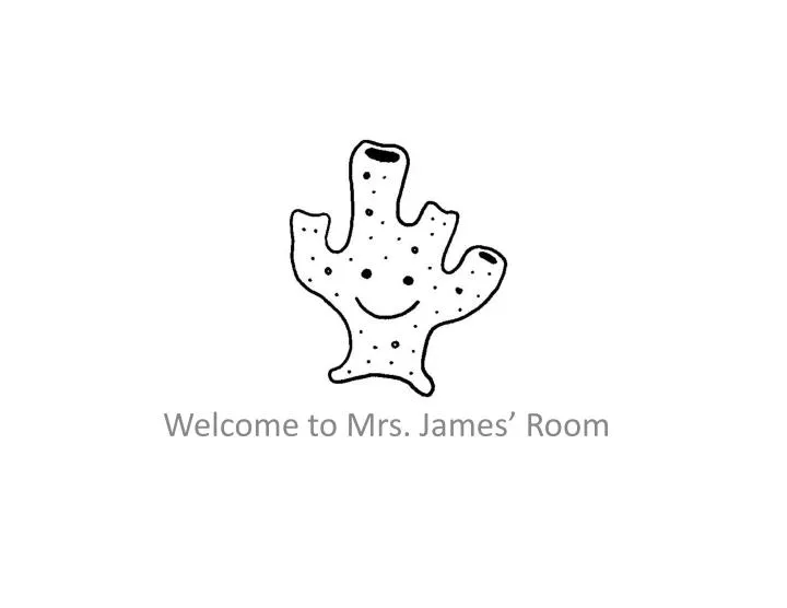 welcome to mrs james room