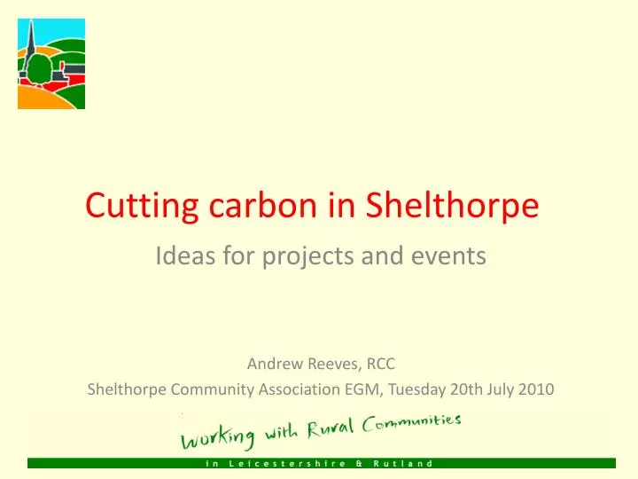 cutting carbon in shelthorpe