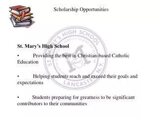 Scholarship Opportunities